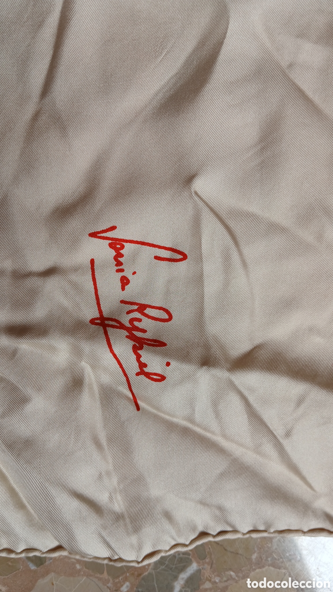 Vintage: Sonia Rykel vintage silk scarf, square - Foto 1