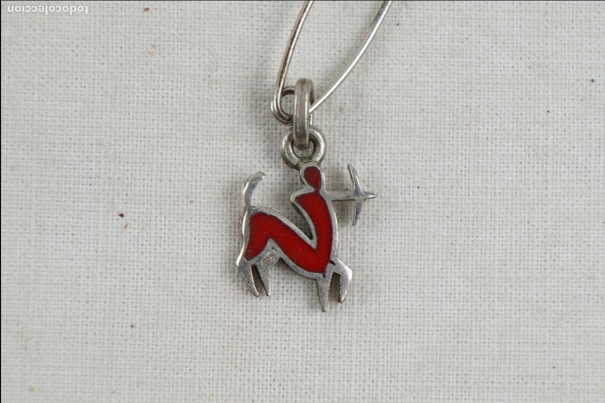Vintage: Colgante centauro rojo - Foto 1