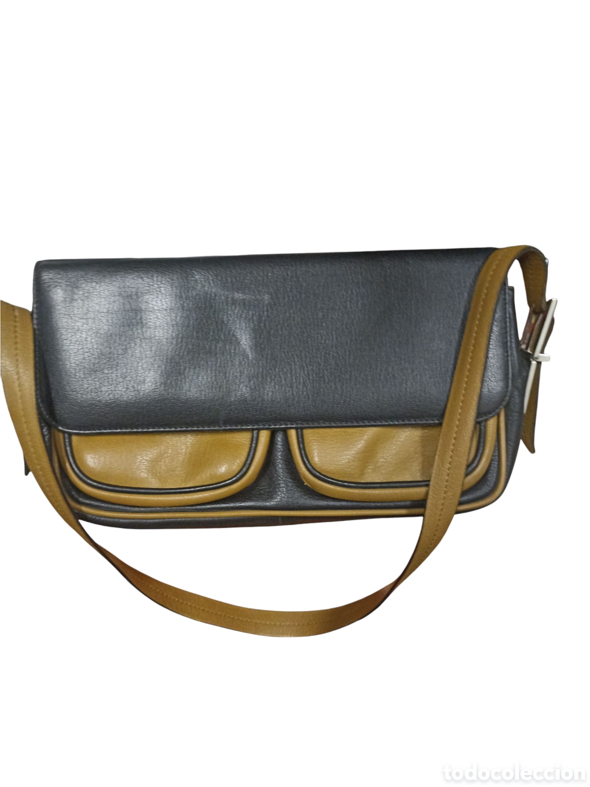 Vintage: Bolso de piel Antonio Scepi - Foto 1
