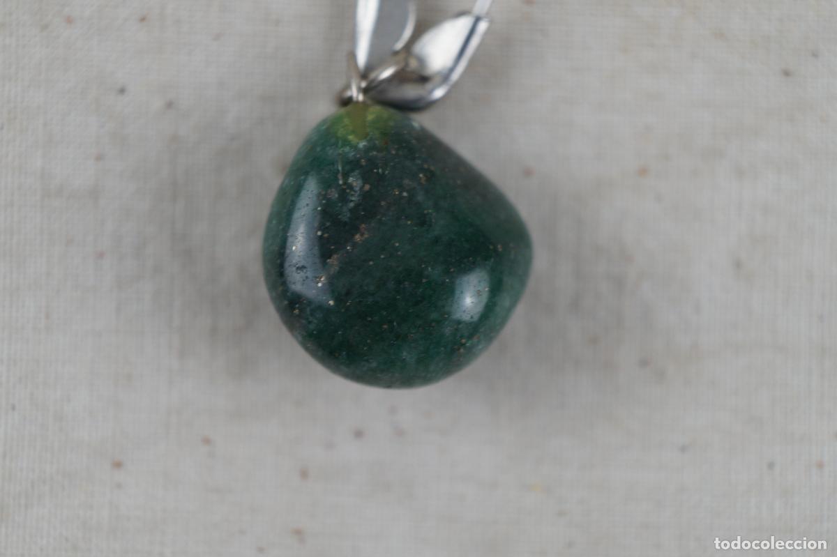 Vintage: Colgante piedra verde - Foto 1