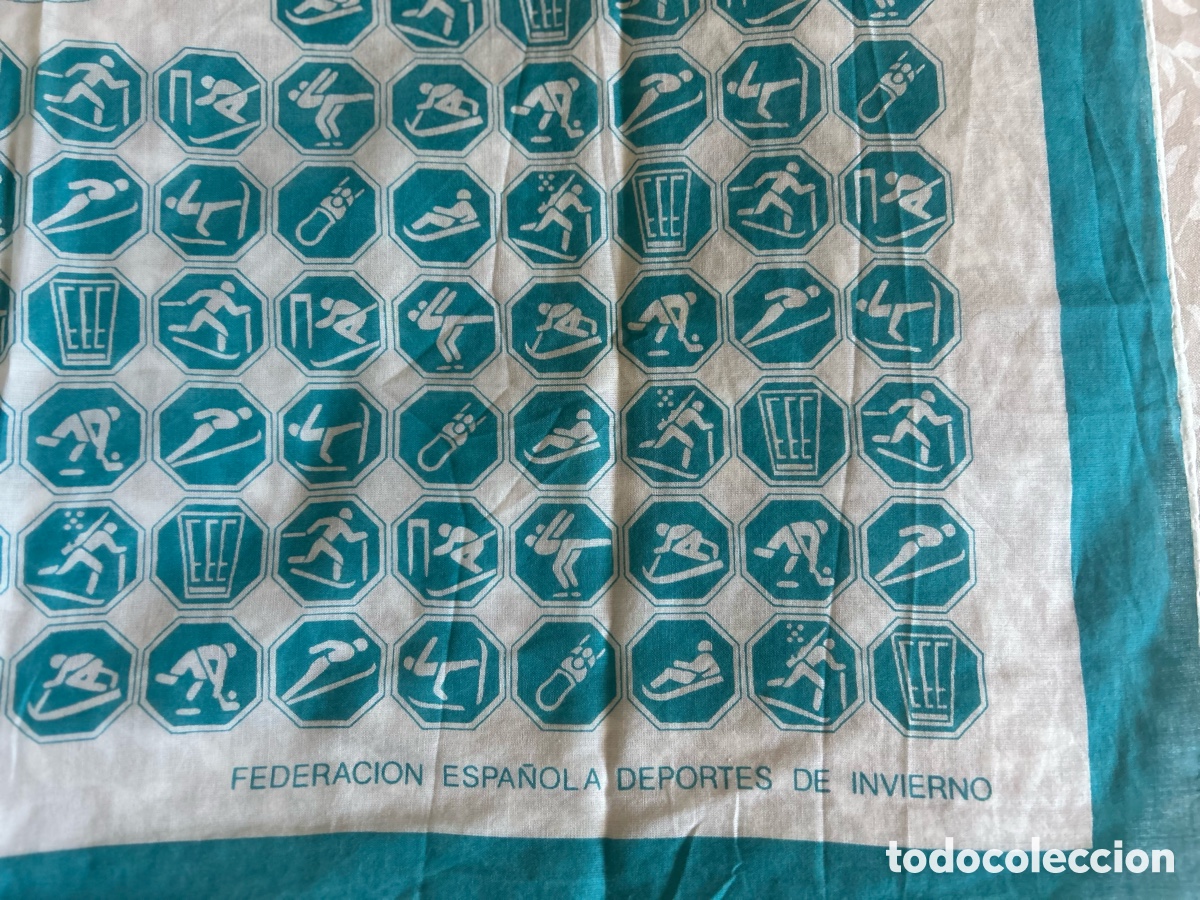 Vintage: Pa&ntilde;uelo cuello fedi azul - Foto 1