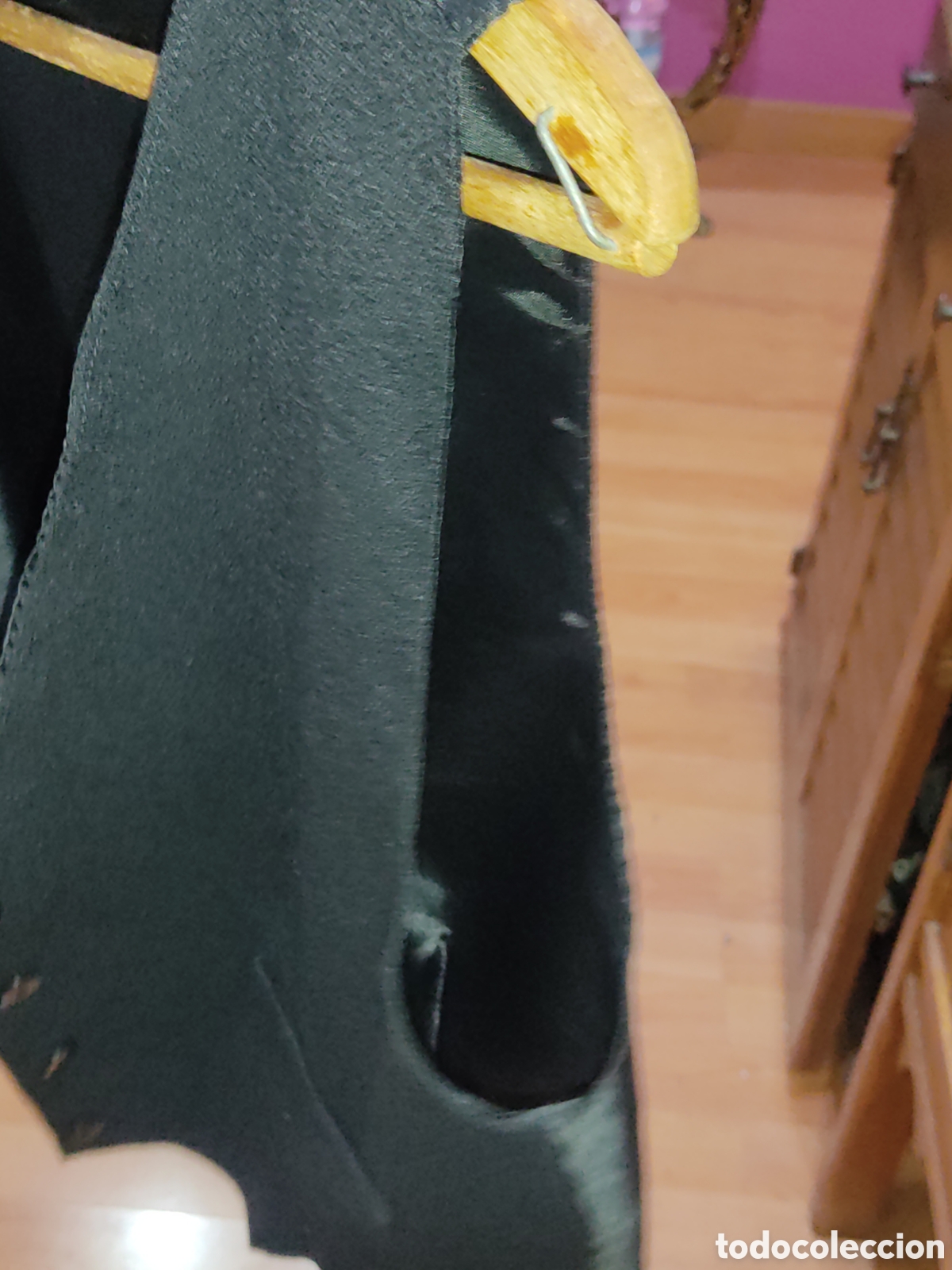 Vintage: Chaleco negro de Tergal,talla 44. - Foto 10