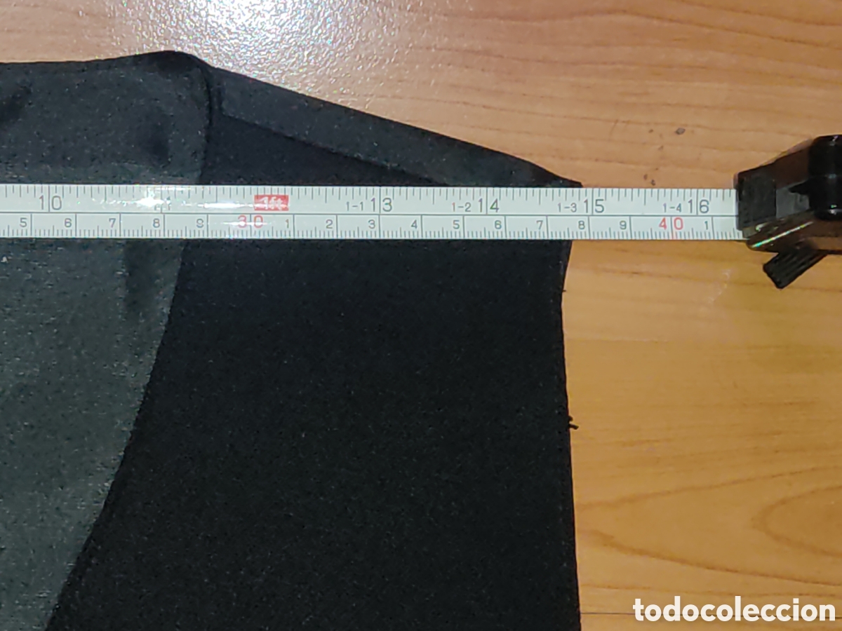 Vintage: Chaleco negro de Tergal,talla 44. - Foto 14