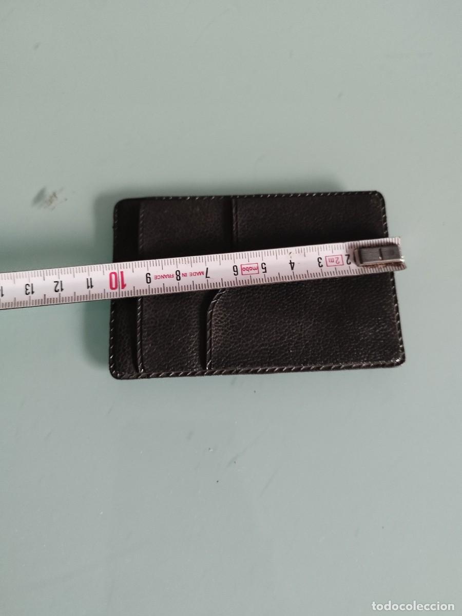 Vintage: Funda tarjetero de bolsillo, cartera billetera. - Foto 4