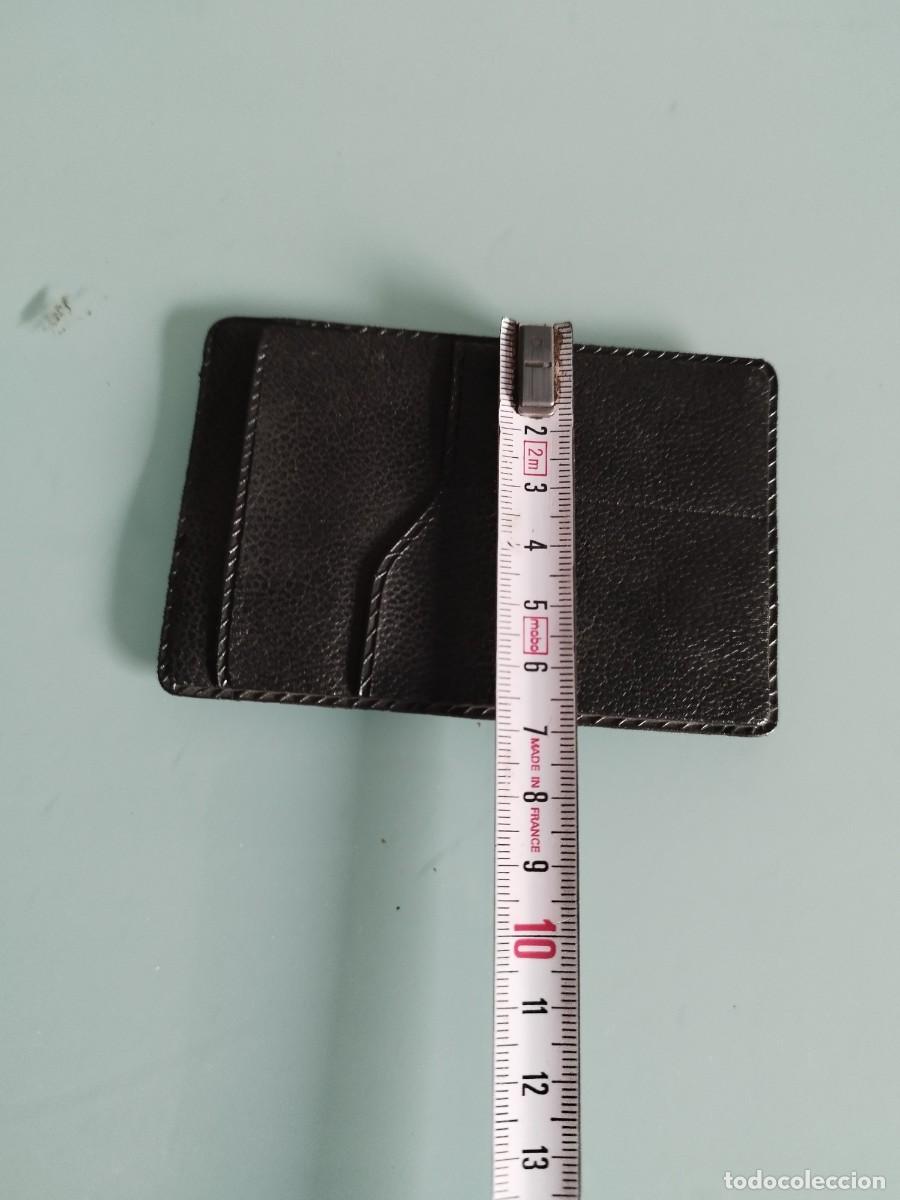 Vintage: Funda tarjetero de bolsillo, cartera billetera. - Foto 5