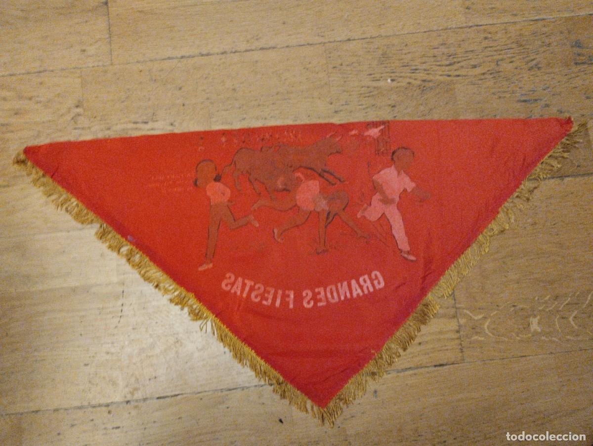 Vintage: Pa&ntilde;uelo San Ferm&iacute;n antiguo - Foto 2