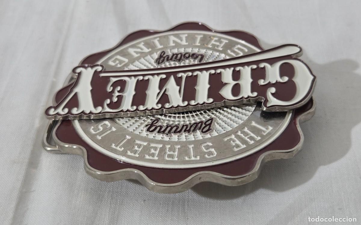 Vintage: Hebilla de cintur&oacute;n metalica Grimey - Foto 4