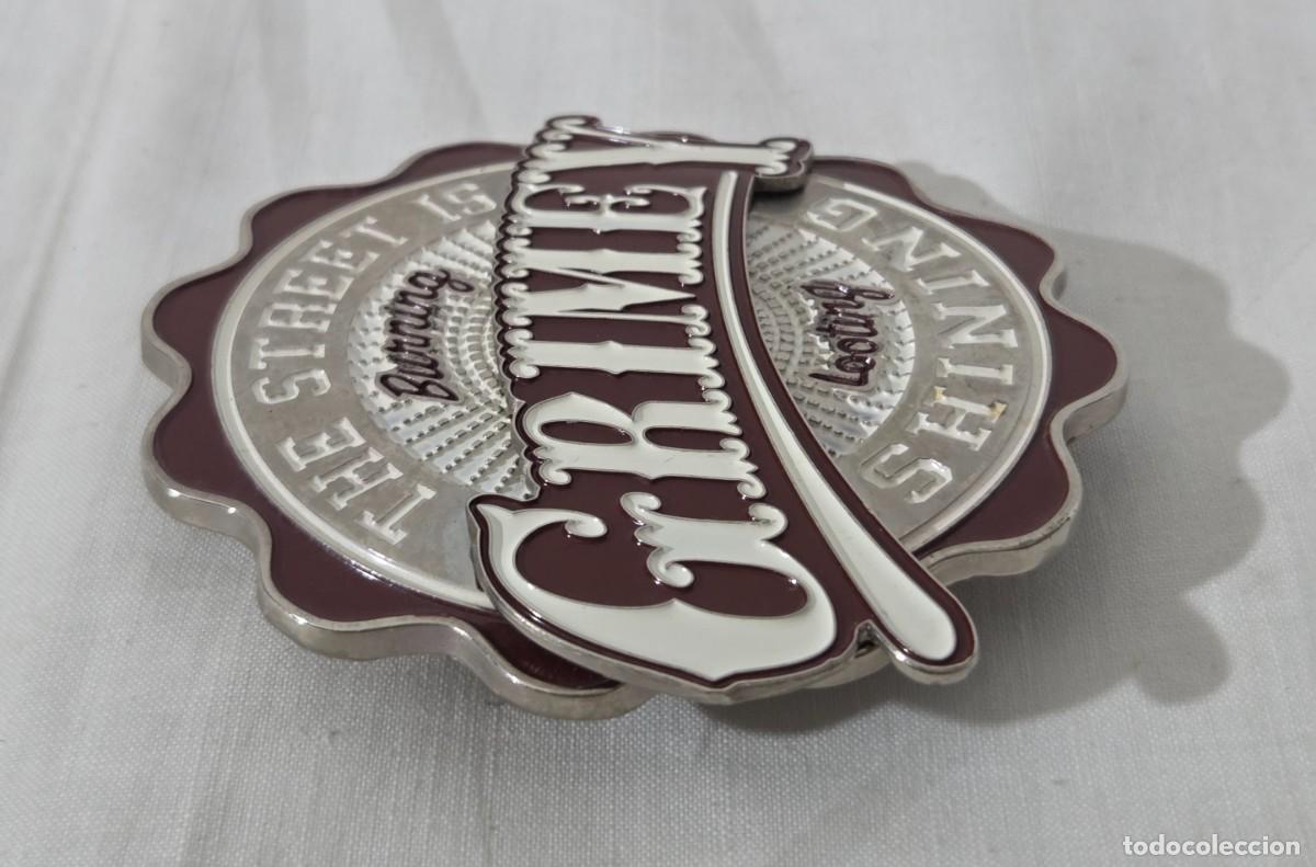 Vintage: Hebilla de cintur&oacute;n metalica Grimey - Foto 5