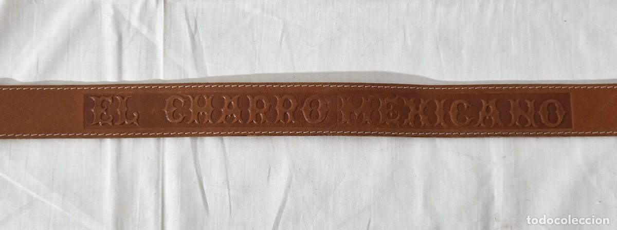 Vintage: Cintur&oacute;n de piel, El charro - Foto 4
