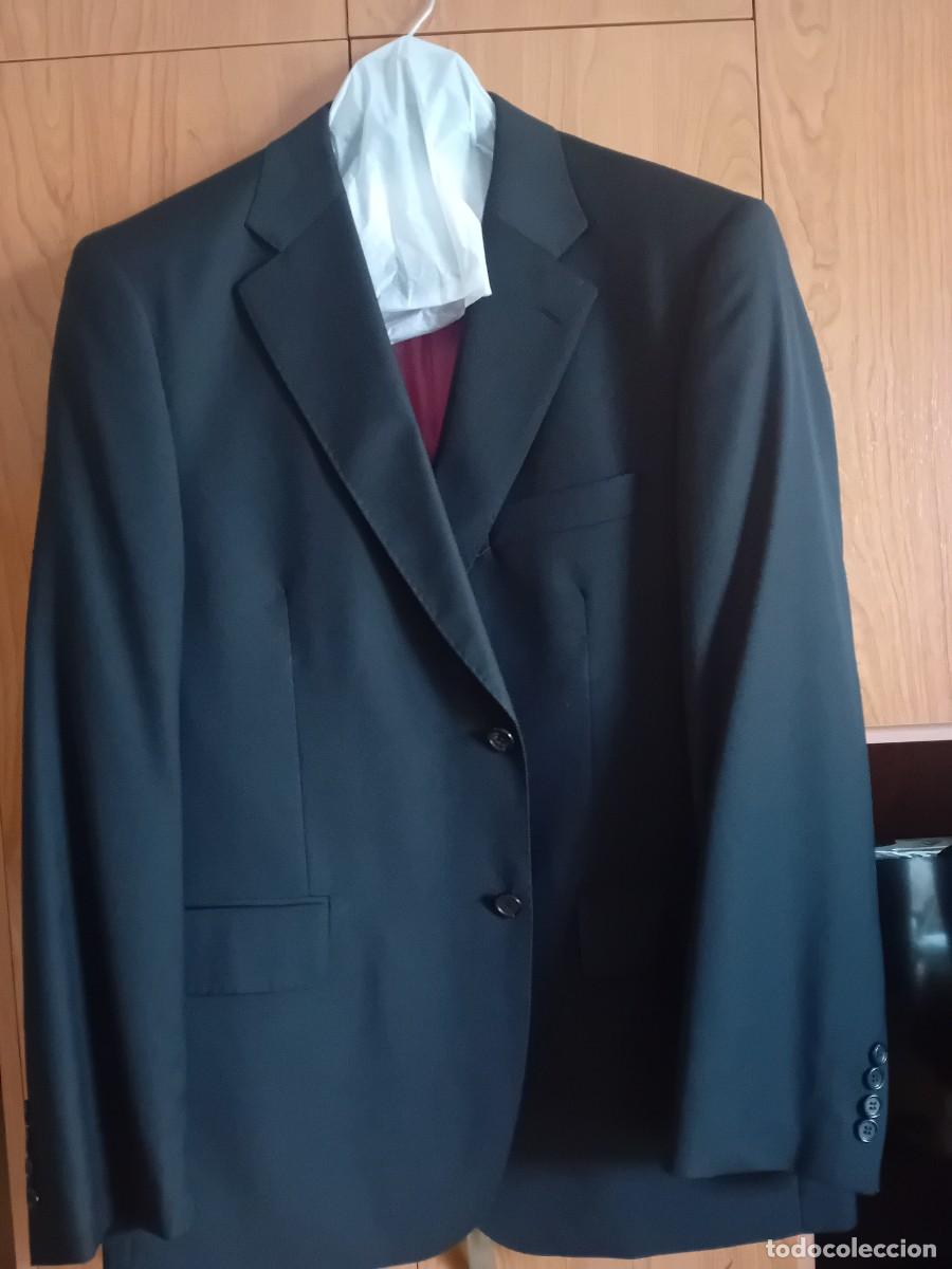 Vintage: Traje color negro Super 100&acute;S - Foto 1