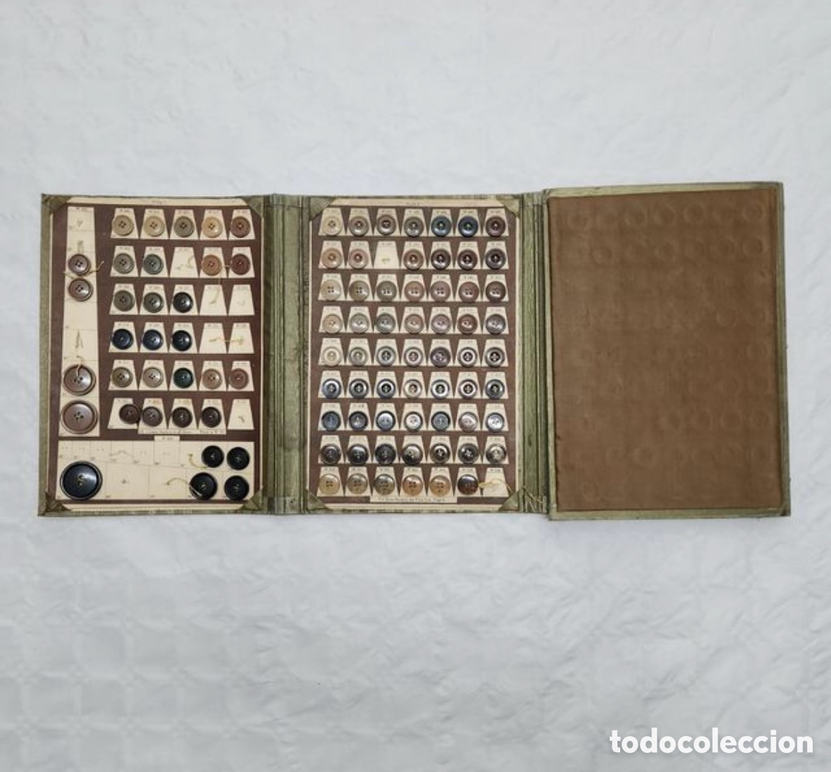 Vintage: Cat&aacute;logo botones 1929. Buttons 1929. - Foto 3