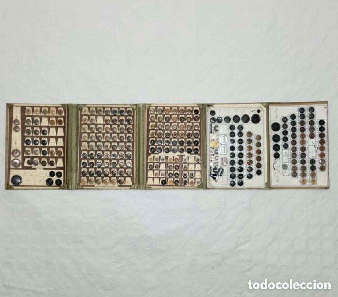Vintage: Cat&aacute;logo botones 1929. Buttons 1929. - Foto 5