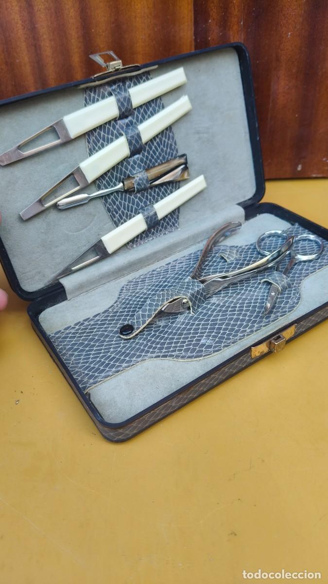 Vintage: Trousse de manucure p&eacute;dicure compl&egrave;te vintage - Foto 1