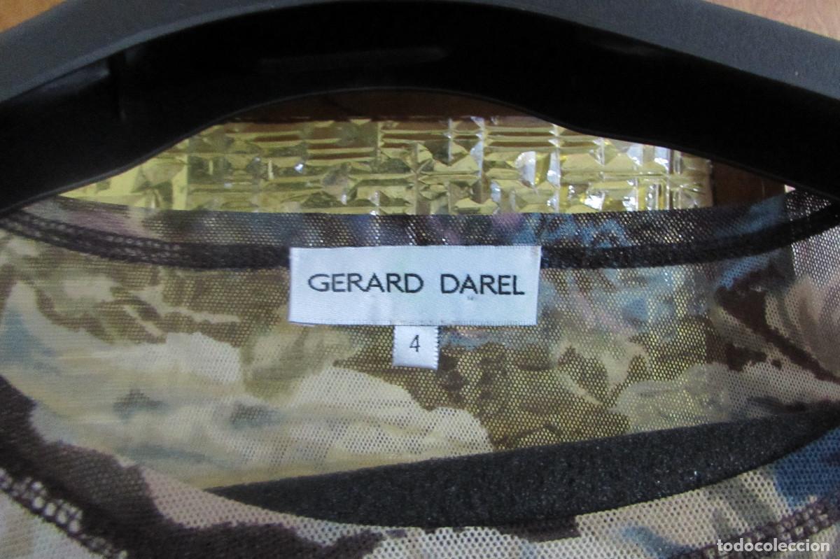 Vintage: T-Shirt fleuri transparente - G&eacute;rard Darel - Taille 4 - Foto 2