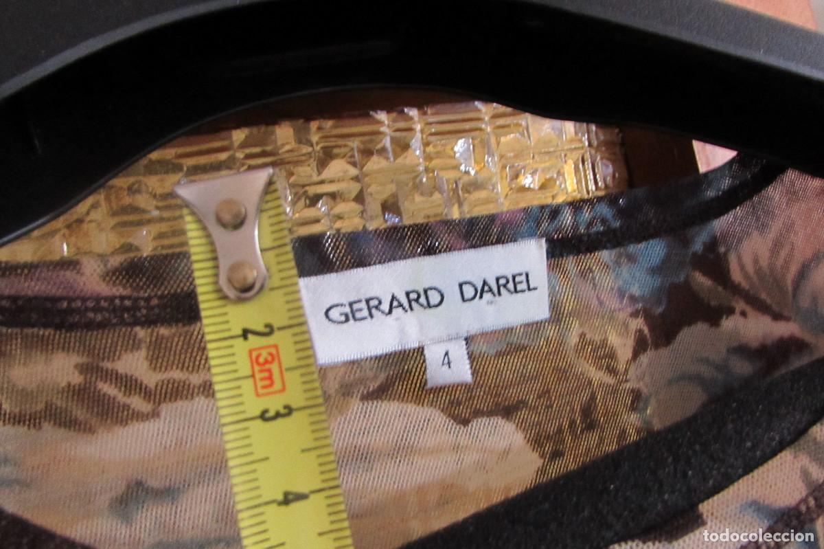 Vintage: T-Shirt fleuri transparente - G&eacute;rard Darel - Taille 4 - Foto 10