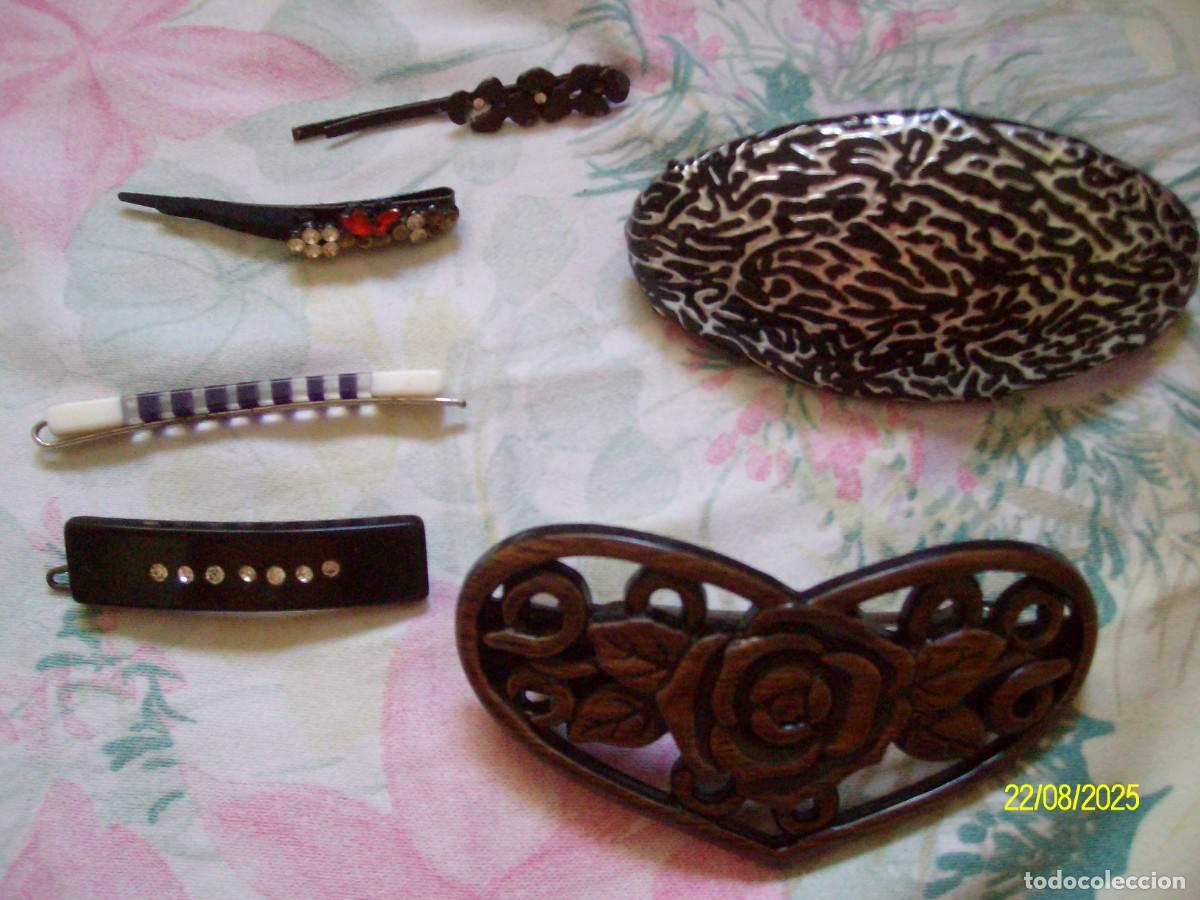 Vintage: GANCHOS PINZA PARA EL PELO COMPLEMENTOS MUJER - Foto 1