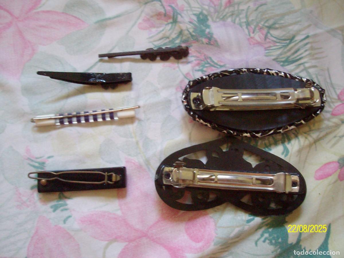 Vintage: GANCHOS PINZA PARA EL PELO COMPLEMENTOS MUJER - Foto 2