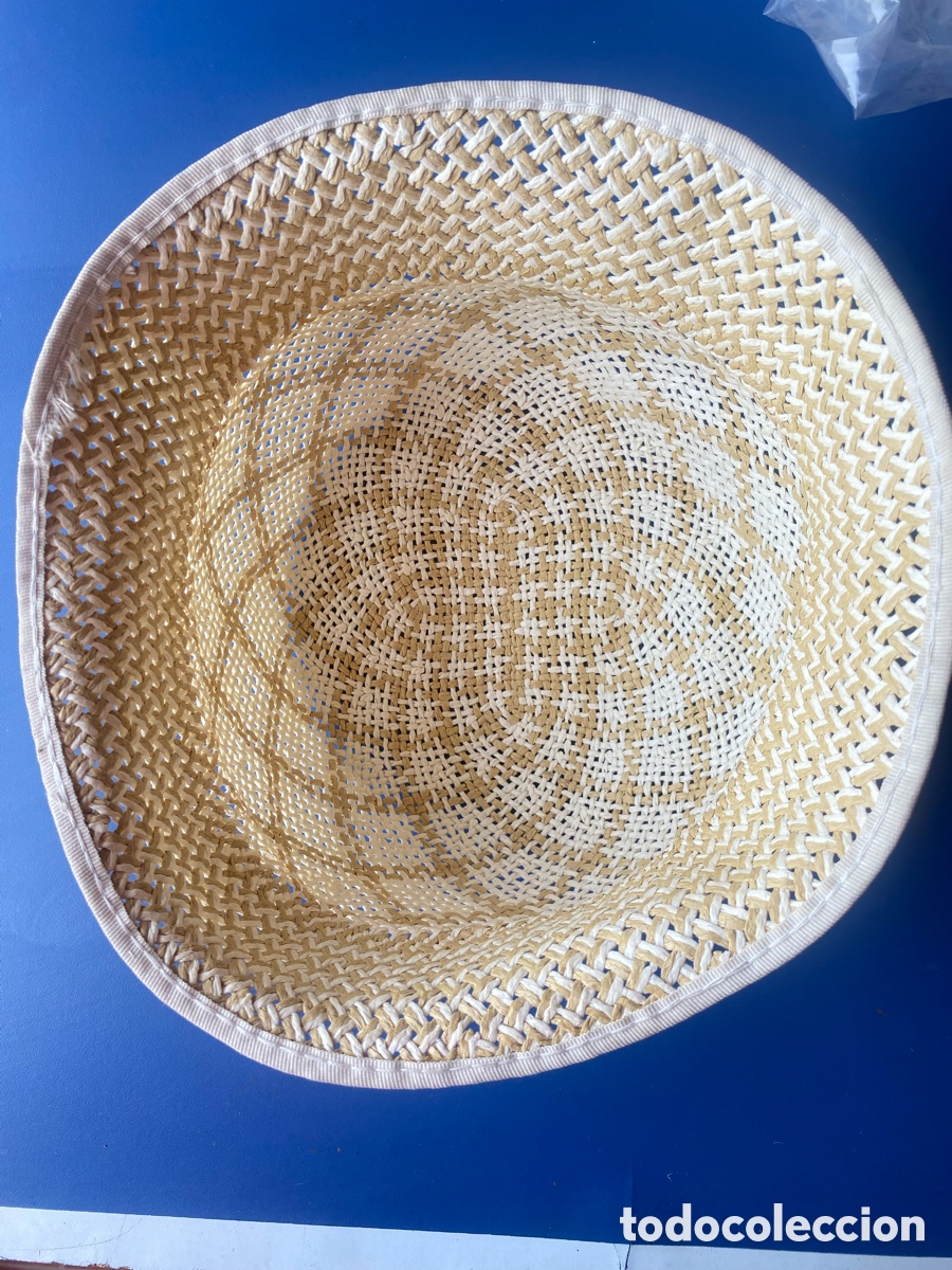 Vintage: Sombrero de Paja Vintage - Foto 2
