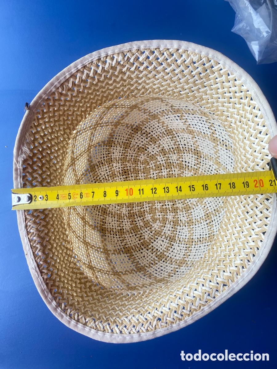 Vintage: Sombrero de Paja Vintage - Foto 3