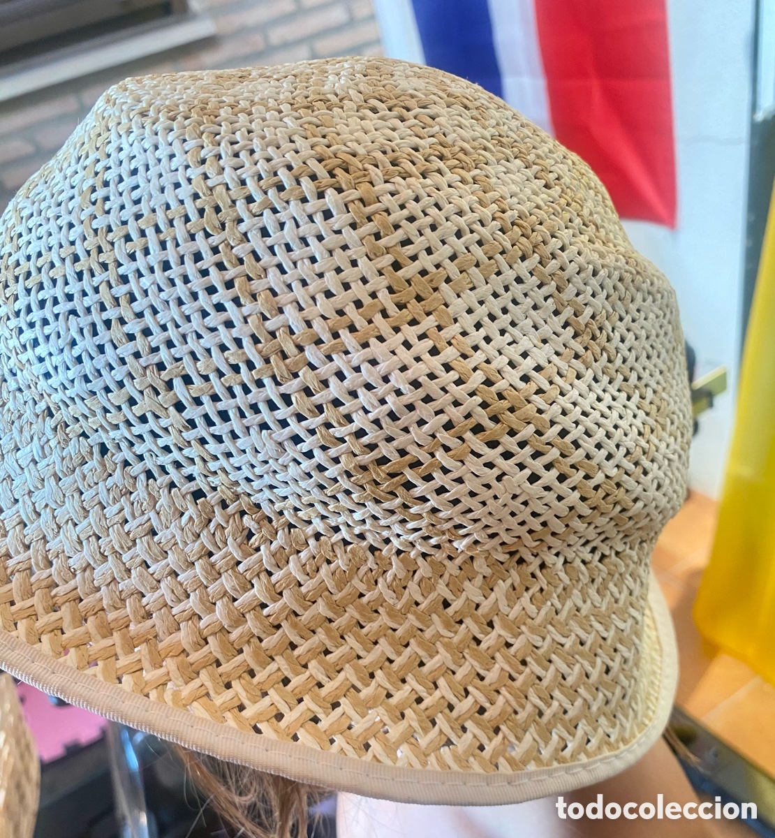 Vintage: Sombrero de Paja Vintage - Foto 6