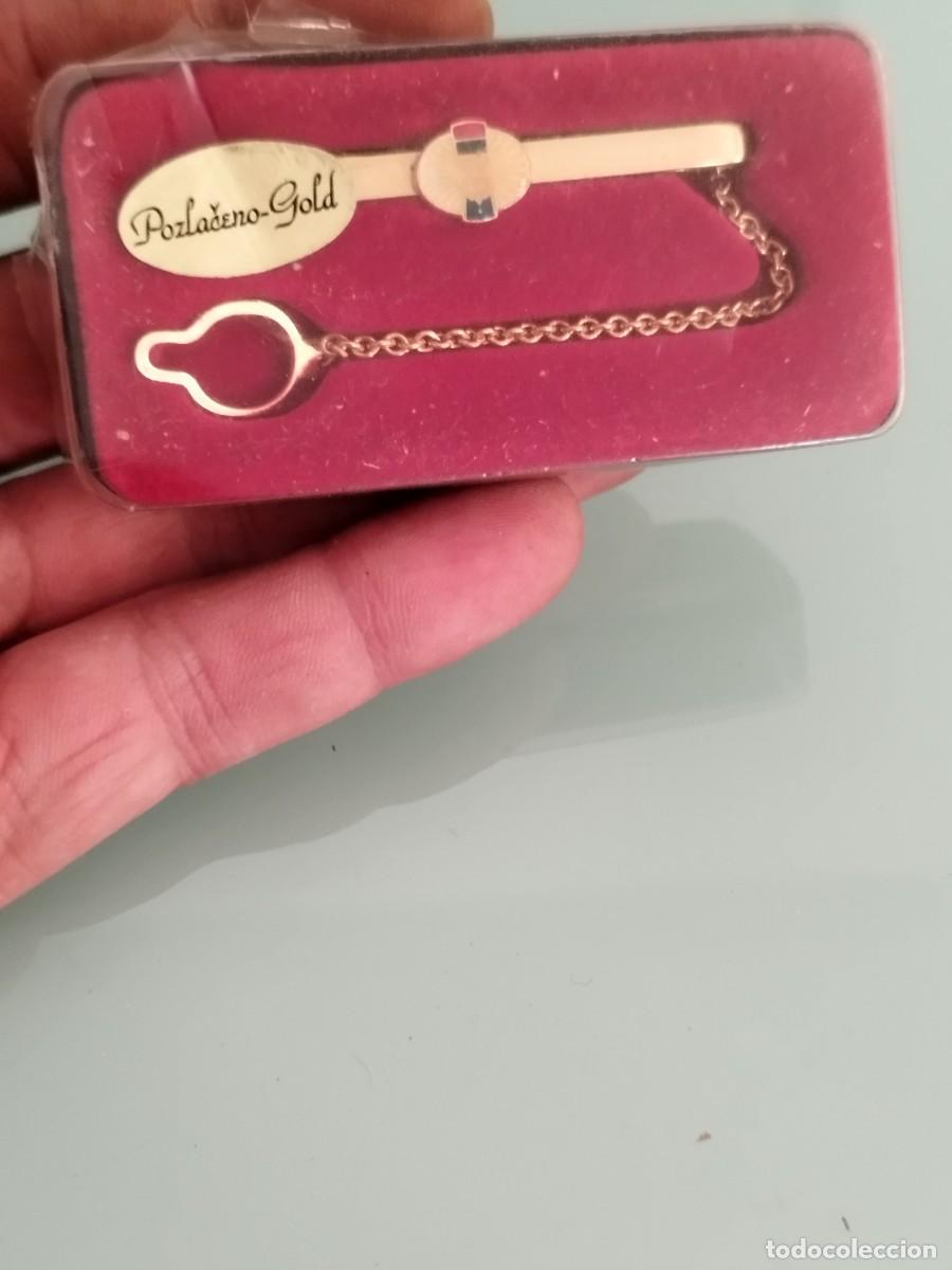 Vintage: Alfiler de corbata en su caja original. - Foto 1