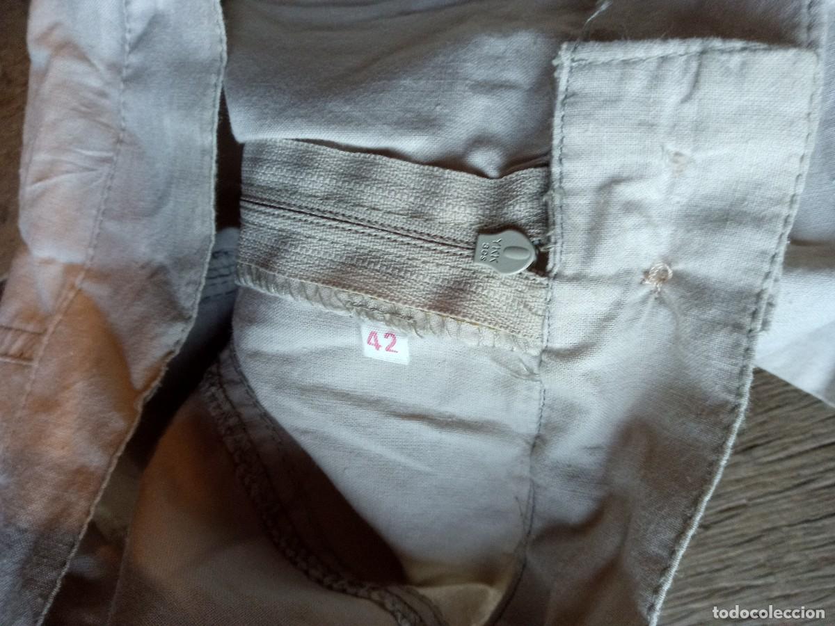 Vintage: Sencilla falda beis de algod&oacute;n. Talla S/M - Foto 7