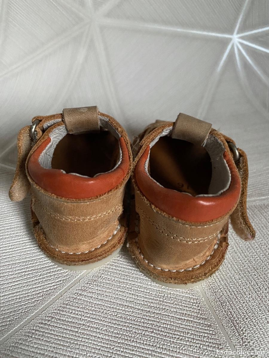 Vintage: Sandalias de bebe en piel - Foto 4