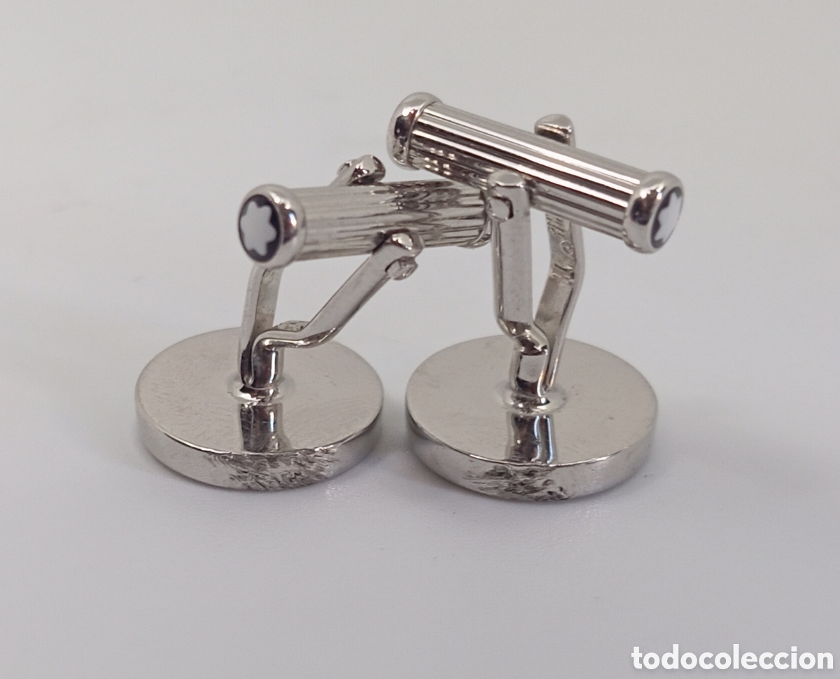 Vintage: Gemelos Montblanc de acero inoxidable - Foto 8