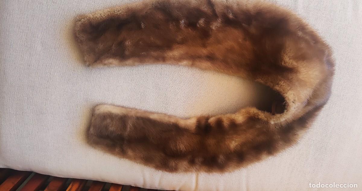 Vintage: CUELLO DE VISON PARA SOBREPONER EN ABRIGO - Foto 3