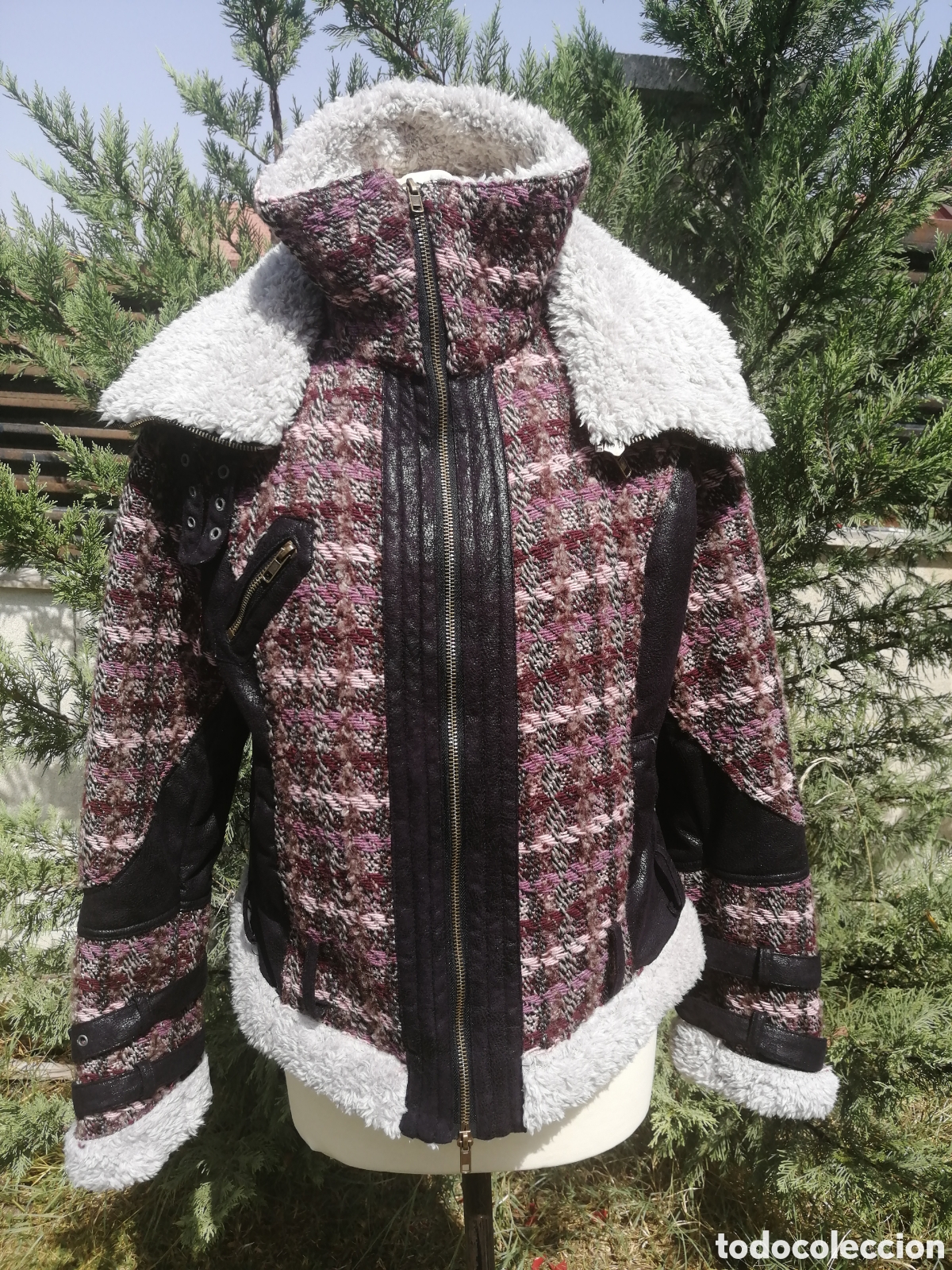 Vintage: Cazadora Desigual borreguito - Foto 3