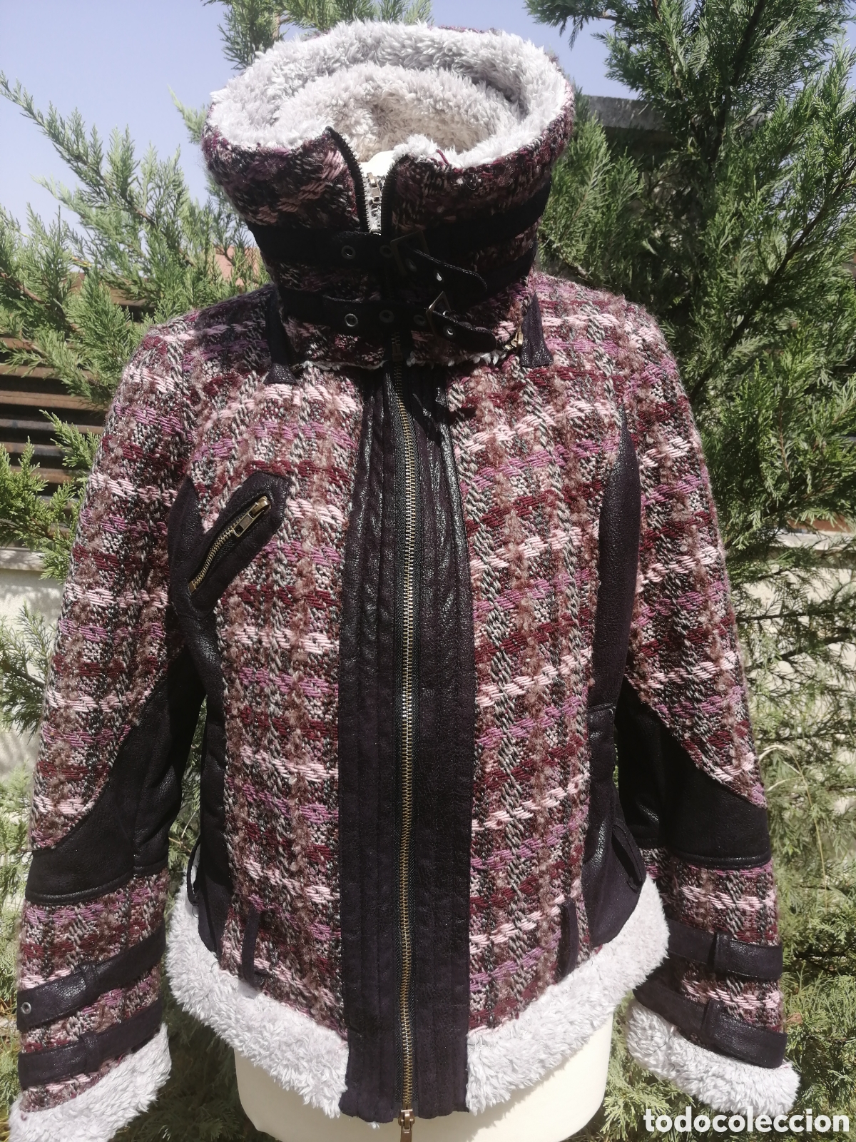 Vintage: Cazadora Desigual borreguito - Foto 4