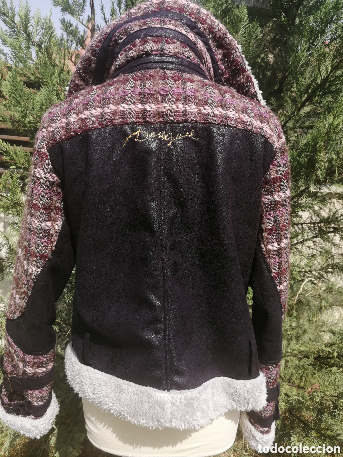 Vintage: Cazadora Desigual borreguito - Foto 8