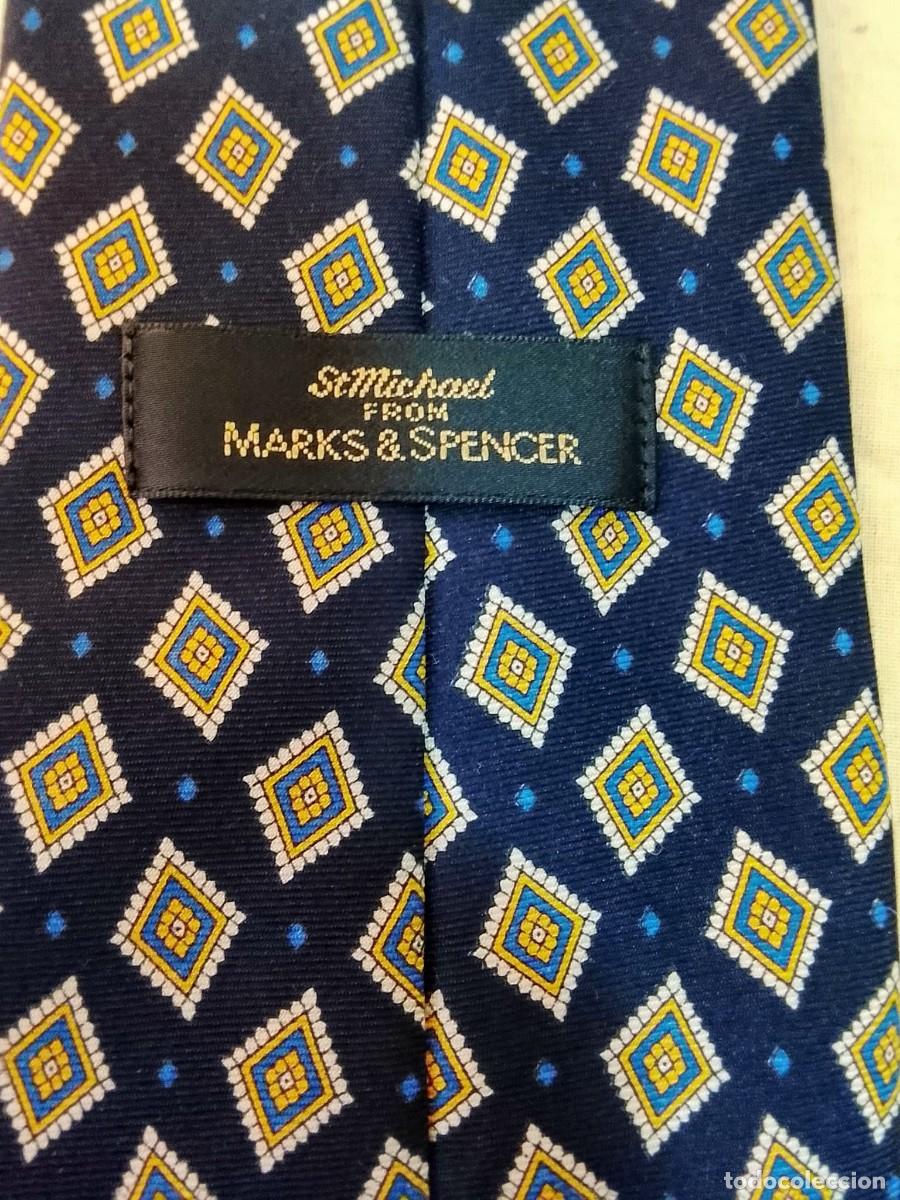 Vintage: Corbata de los a&ntilde;os 70 de los almacenes Mark Spencer - Foto 3