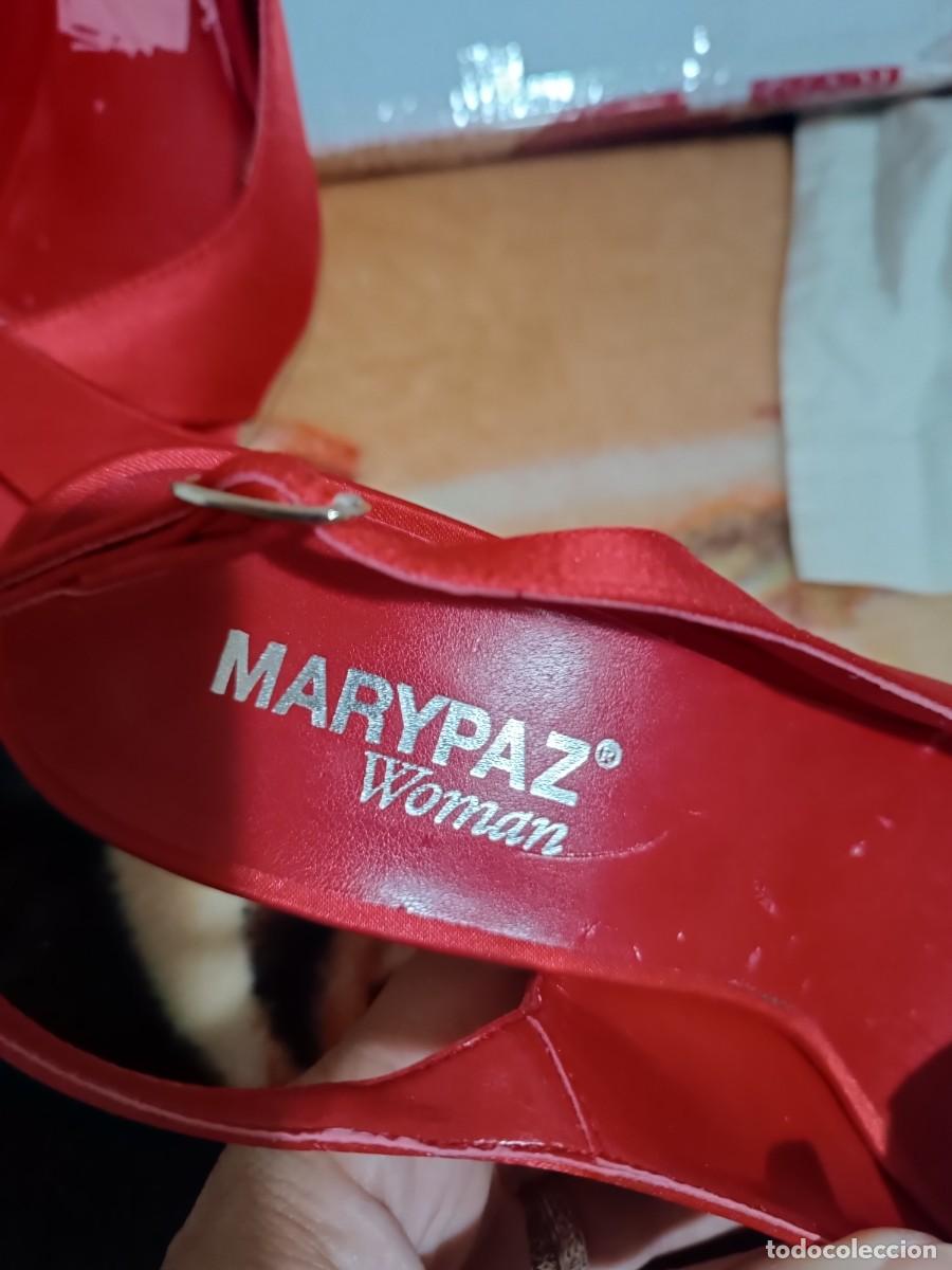 Vintage: Zapatos de tac&oacute;n rojo - Foto 2