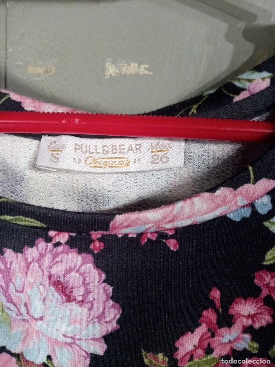 Vintage: Sudadera estampada de flores. Vintage. Pull&Bear. Talla S - Foto 5