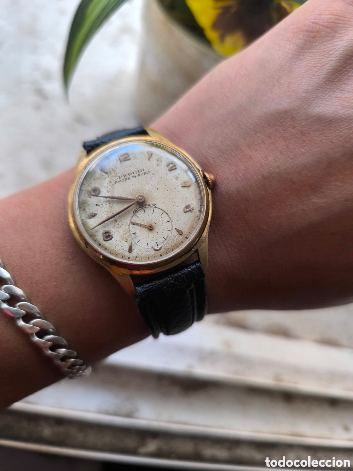 Vintage: Reloj Suizo vintage Perudi - Foto 4