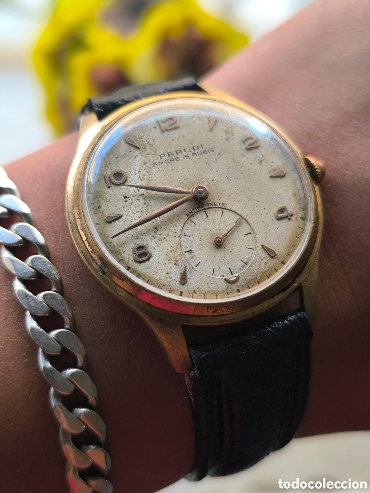 Vintage: Reloj Suizo vintage Perudi - Foto 1