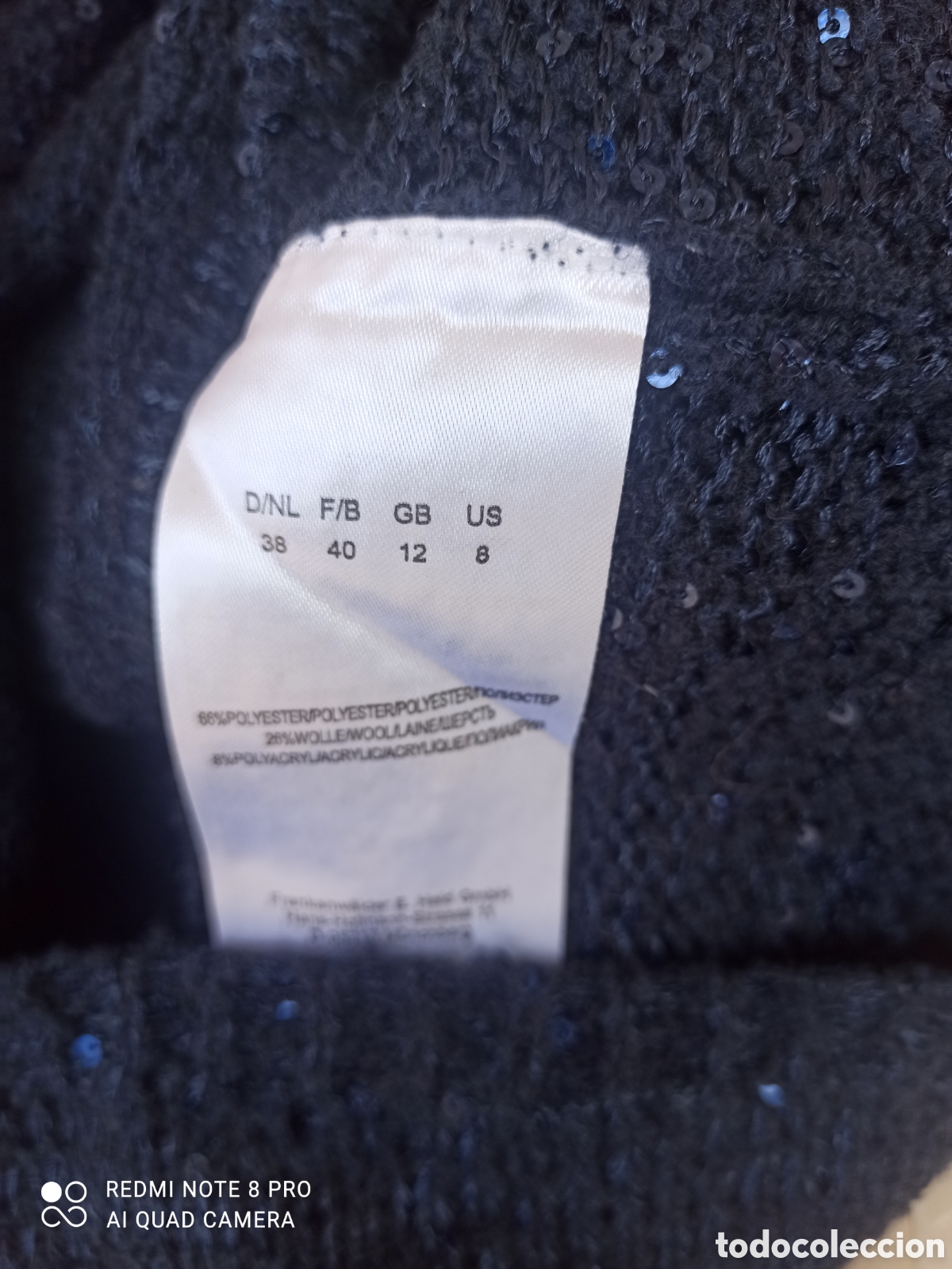 Vintage: Jersey / chaqueta Frank Walder. Nuevo - Foto 7