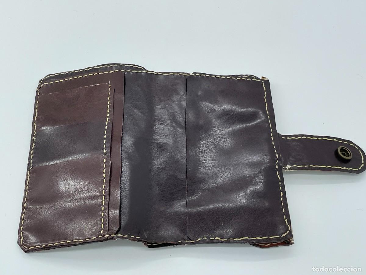 Vintage: Cartera artesana en piel de piton - Foto 13