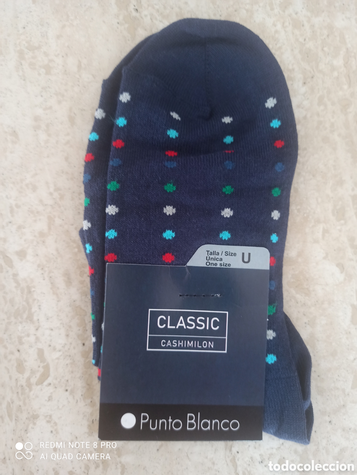 Vintage: Calcetines Punto Blanco - Foto 3