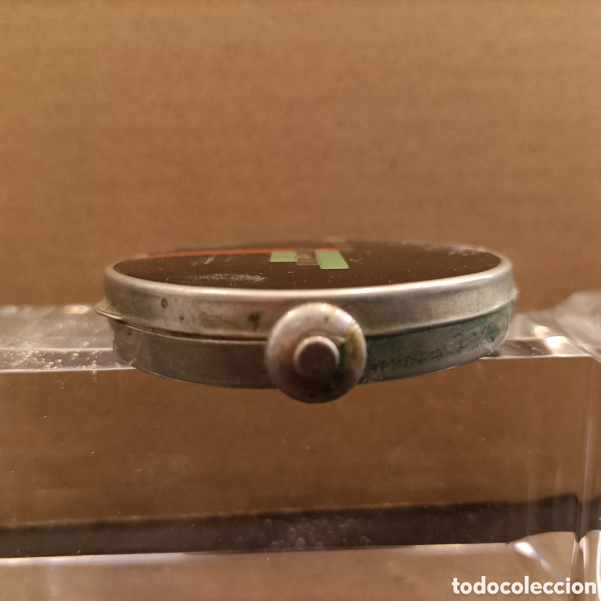 Vintage: Polvera de metal art deco. - Foto 5