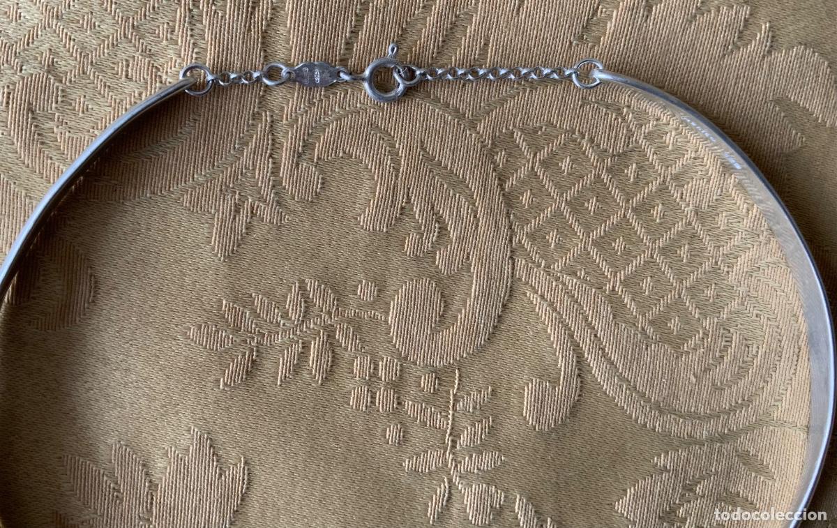 Vintage: COLLAR PLATA 925 CONTRASTADA DE MEXICO - Foto 17