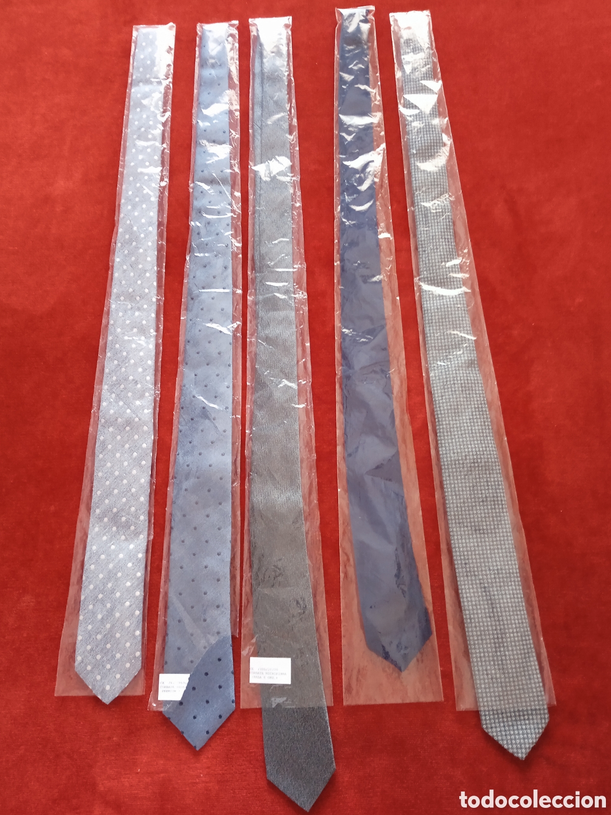 Vintage: Corbata de Seda ,gris jaspeado ,100%100 Seda - Foto 13