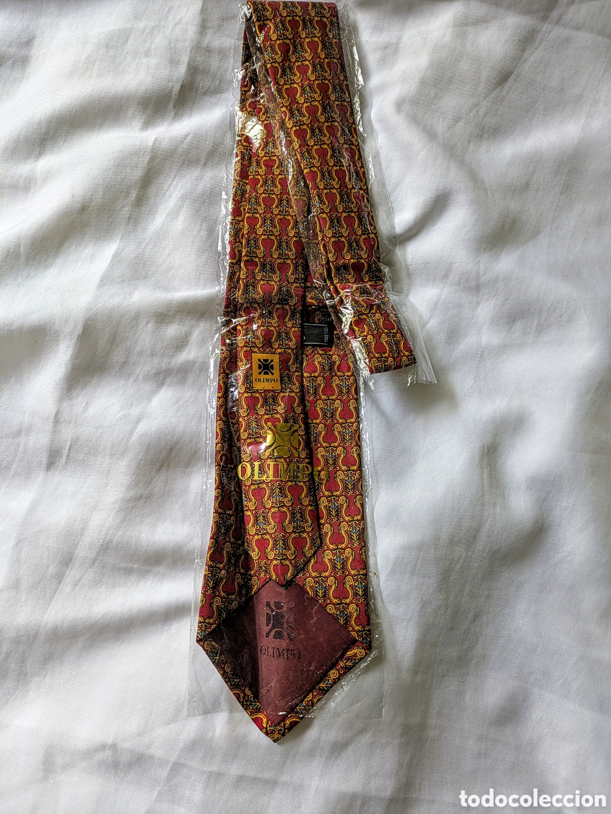 Vintage: Corbata seda vintage Olympo - Foto 2