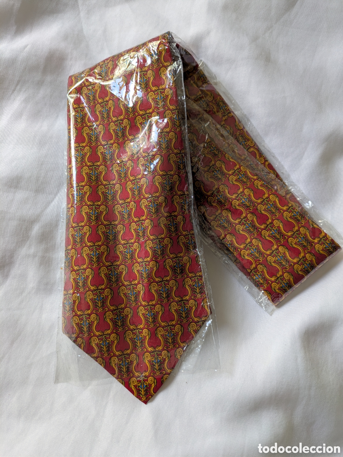 Vintage: Corbata seda vintage Olympo - Foto 5