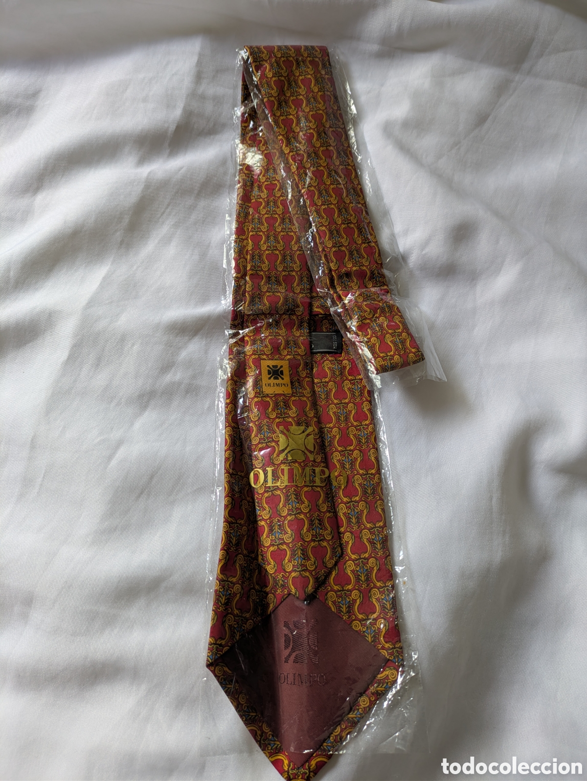 Vintage: Corbata seda vintage Olympo - Foto 6