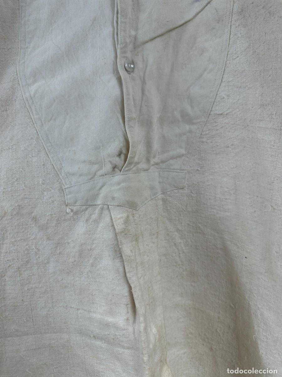 Vintage: Antigua camisa de c&aacute;&ntilde;amo y holandilla - Foto 5