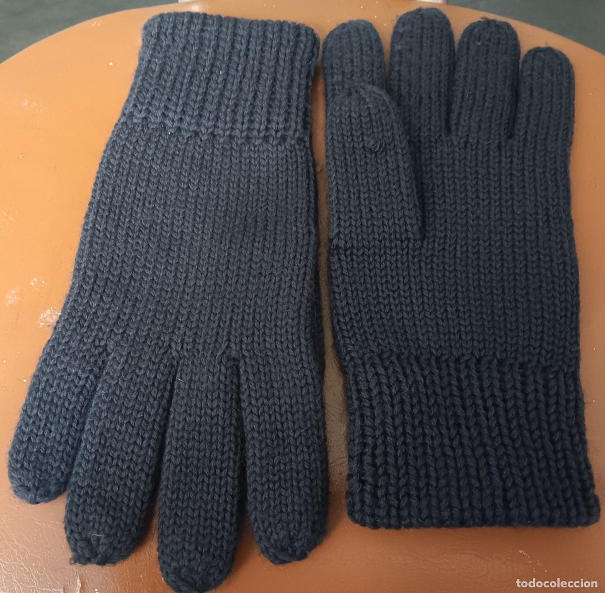 Vintage: Guantes de lana de caballero - Foto 1
