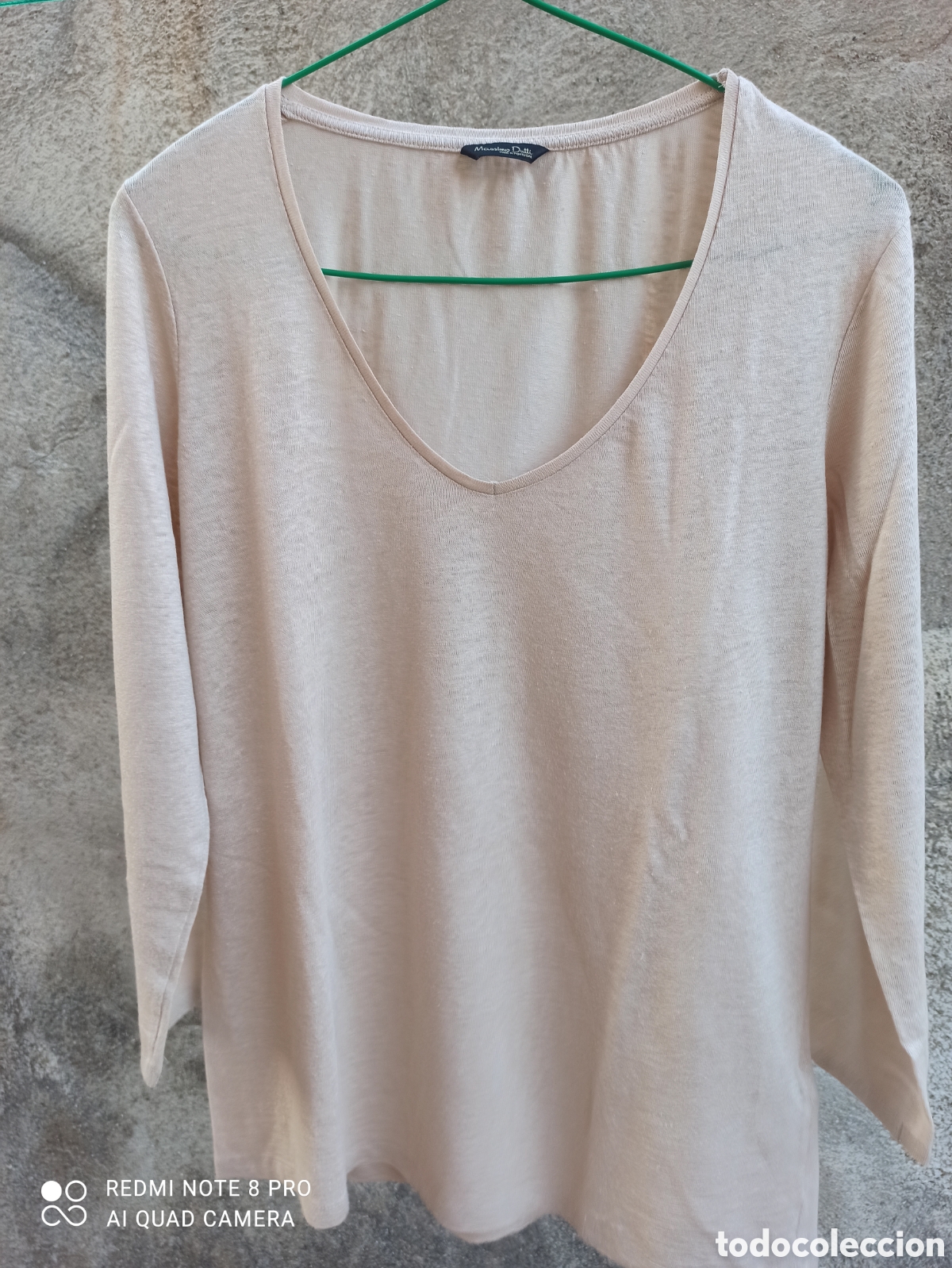 Vintage: Jersey de lino. Massimo Dutti - Foto 3