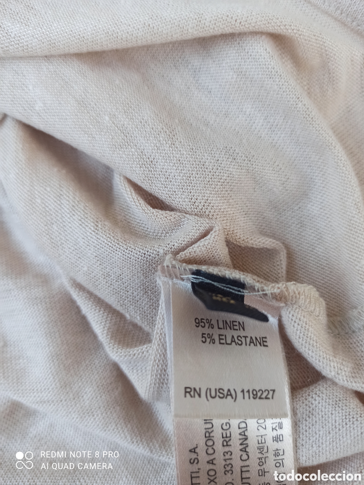 Vintage: Jersey de lino. Massimo Dutti - Foto 7